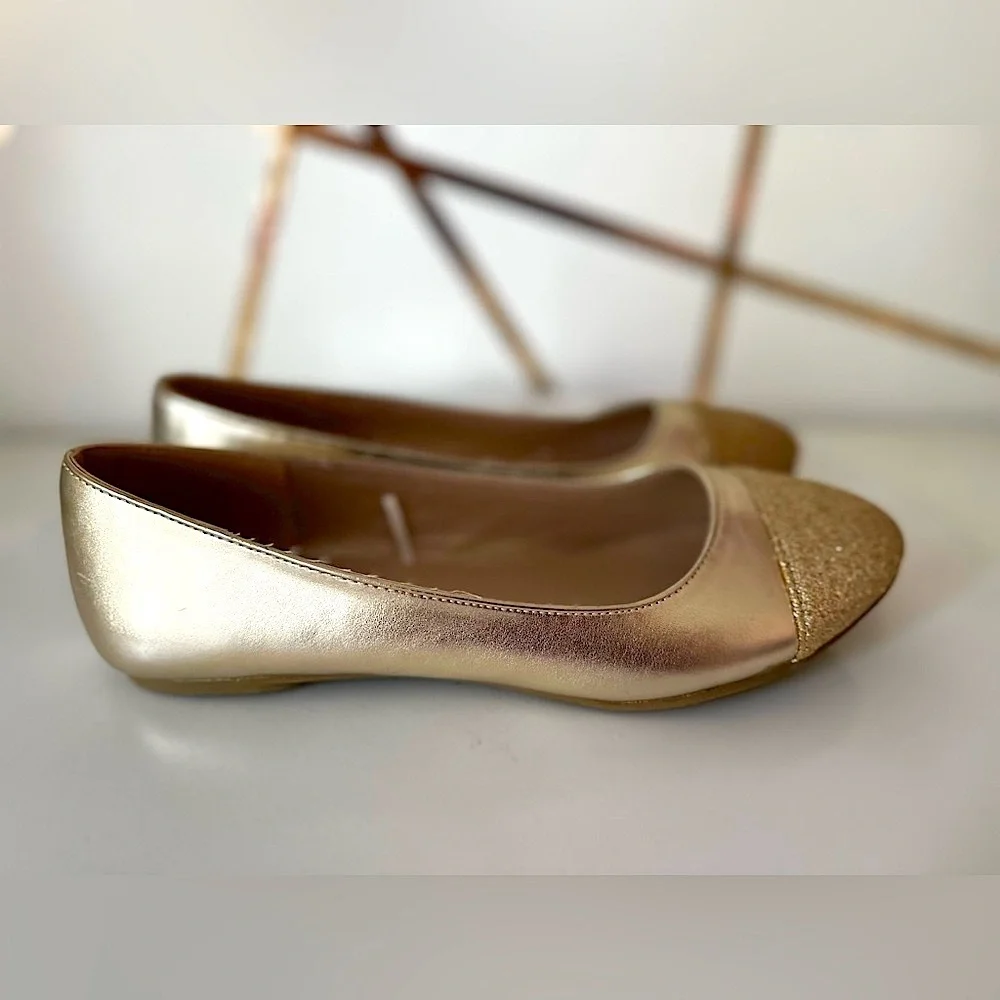 Girls Glitter Metallic Ballet (SH91)
